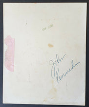 Load image into Gallery viewer, 1961 President Elect John F Kennedy Vintage 1 Photo Orange Bowl Missouri vs Navy