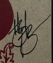 Load image into Gallery viewer, 2011 The Tragically Hip Band Autographed Poster Gord Downie Signed JSA LOA