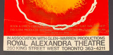 Load image into Gallery viewer, 1969-70 Hair Rock Musical Royal Alexandra Theatre x3 Items Broadside + Program +