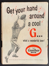 Load image into Gallery viewer, 1959 NFL Football Program Baltimore Memorial Stadium Season Opener Colts v Lions