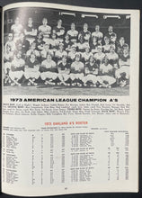 Load image into Gallery viewer, 1973 New York Mets vs. Oakland Athletics World Series Program MLB Baseball VTG