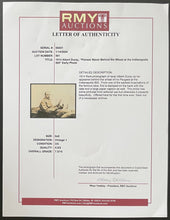 Load image into Gallery viewer, 1914 Albert Duray Type 1 Photograph Indianapolis 500 Peugeot Race Car Driver LOA