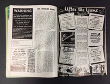 Load image into Gallery viewer, 1955 NFL Football Program Los Angeles Rams vs Chicago Bears Wrigley Field