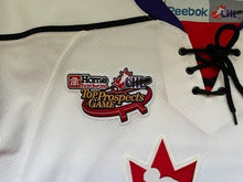 Load image into Gallery viewer, Lucas Lessio Signed Team Orr Game Issued CHL Top Prospects Hockey Jersey LOA OHL