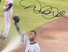 Load image into Gallery viewer, 2008 Derek Jeter Autographed Yankee Stadium Final Game Baseball Photo Signed JSA