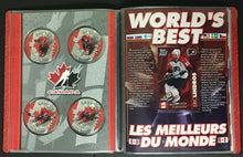 Load image into Gallery viewer, 1997-98 Kraft World's Best Hockey Collectors Album Card Set Wayne Gretzky Vtg