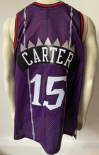 Load image into Gallery viewer, Vince Carter Toronto Raptors Swingman Jersey Mitchell & Ness Hardwood Classics