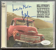 Load image into Gallery viewer, Bill Wyman Rhythm Kings Double Bill Autographed CD Rolling Stones Bassist JSA