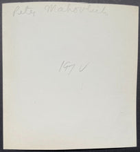 Load image into Gallery viewer, 1973-74 Type 1 Pete Mahovlich Proof Photo Montreal Canadiens NHL Hockey LOA VTG