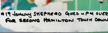 Load image into Gallery viewer, 1985 CFL Grey Cup Johnny Shepherd Photo Hamilton Tiger Cats Vintage Football