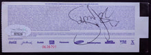 Load image into Gallery viewer, Steve Nash NBA Autographed 2002 Salt Lake Olympic Gold Medal Hockey Ticket JSA