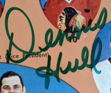 Load image into Gallery viewer, Autographed 1972 Chicago Blackhawks Team Photo JSA Signed Hull Esposito NHL