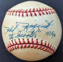 Load image into Gallery viewer, 1996 Phil Rizzuto Autographed Official World Series Baseball Signed Inscribed