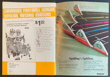 Load image into Gallery viewer, 1970 CNE Stadium Toronto Argos Hamilton Tigers Cats Signed Program Autographed
