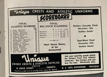 Load image into Gallery viewer, 1950 Varsity Stadium Toronto Argonauts Eastern Final CFL Program Football VTG