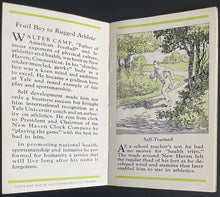 Load image into Gallery viewer, 1928-29 Men Of America Booklet Stevens Davis #17 Issued Walter Camp Football