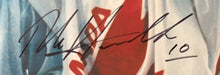 Load image into Gallery viewer, Dale Hawerchuk Signed 1987 Canada Cup Trophy Autographed Hockey Photo JSA