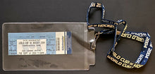 Load image into Gallery viewer, 2004 ACC World Cup of Hockey Finals Ticket + Lanyard Canada Beats Finland Vtg