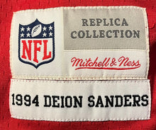 Load image into Gallery viewer, Deion Sanders Signed San Francisco 49ers NFL Football Jersey Fanatics Authentic