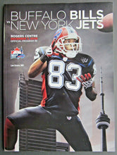 Load image into Gallery viewer, 2009 Rogers Centre Toronto NFL Program Buffalo Bills vs New York Jets Lee Evans