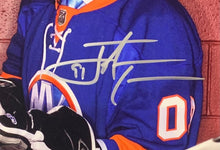 Load image into Gallery viewer, John Tavares Autographed New York Islanders NHL Draft Hockey Photo Signed JSA