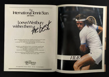 Load image into Gallery viewer, 1983 Maple Leaf Gardens Molson Light Challenge Tennis Tour Program + Ticket Stub