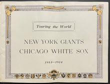 Load image into Gallery viewer, 1913-14 New York Giants/Chicago White Sox World Tour Program Vintage Baseball
