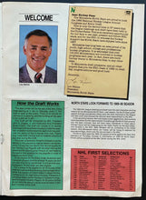 Load image into Gallery viewer, 1989 Vintage NHL Hockey Entry Draft Program Mats Sundin Quebec Nordiques