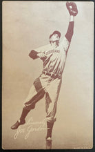 Load image into Gallery viewer, Set of 7 Circa 1940's Vintage Baseball Exhibit Cards Cleveland Oakland MLB