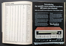 Load image into Gallery viewer, 1976 Pro! Magazine Detroit Lions Program + Ticket Stub NFL Football Vintage