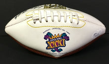 Load image into Gallery viewer, 1997 Ray Nitschke Signed Super Bowl XXXI Mini Football Autographed Packers JSA