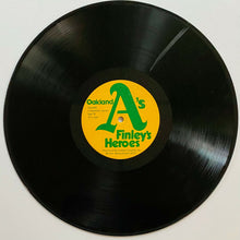 Load image into Gallery viewer, 1972 Oakland A's LP Record Album World Series Champions Finley's Heroes MLB