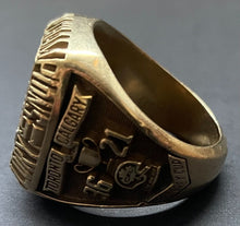 Load image into Gallery viewer, 1991 Darryl Ford 79th Grey Cup 10-Karat Gold RIng CFL Toronto Argos Diamonds VTG