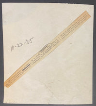 Load image into Gallery viewer, 1935 Vintage Rare NHL Press Photo Chicago Blackhawks New Hockey Helmets