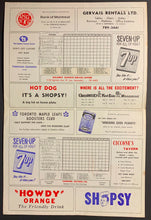 Load image into Gallery viewer, 1967 IL Maple Leaf Stadium Final Baseball Game Program Toronto Maple Leafs Vtg