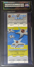 Load image into Gallery viewer, 1999 NHL All Star Game Tickets Run of 3 Graded Final Wayne Gretzky iCert Hockey