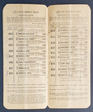 Load image into Gallery viewer, 1945 Woodbine Racetrack Very Rare King's Plate Program - Won By Uttermost