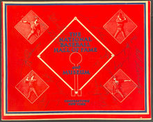 Load image into Gallery viewer, 1954 Baseball Hall Of Fame Multi Signed Program Cover MLB Allie Reynolds JSA LOA