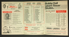 Load image into Gallery viewer, 1966 Toronto Marlboros Official Hockey Game Program Hamilton Red Wings Vtg