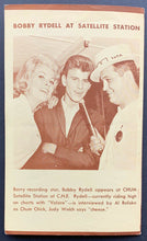 Load image into Gallery viewer, 1960 1050 Chum Radio Station Survey Chart Music Toronto Bobby Rydell Ventures