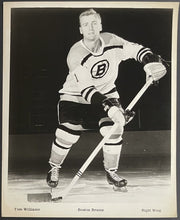 Load image into Gallery viewer, 1963-64 Boston Bruins NHL Hockey Team Issued Tom Williams Type 1 Player Photo