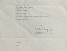 Load image into Gallery viewer, Richard Byrd Explorer Typed Letter Signed Autographed US Navy Letterhead JSA LOA