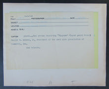 Load image into Gallery viewer, 1977 NHL Hockey Ted Irvine Press Photo - NY Rangers Player of The Year Award