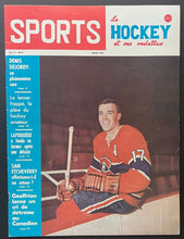 Load image into Gallery viewer, 1965 Quebec Sports Magazine Hall Of Famer Gadsby + Bucyk Photo Inside NHL Hockey