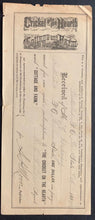 Load image into Gallery viewer, 1884 Receipt For Subscription To Cricket On The Hearth + Cottage And Farm VTG