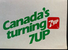 Load image into Gallery viewer, 1982 Wayne Gretzky 7 Up Promo Poster Facsimile Signed Edmonton Oilers Hockey