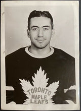 Load image into Gallery viewer, 1942 Vintage NHL Hockey Toronto Maple Leafs Defenseman Jack Church Photo Stamped