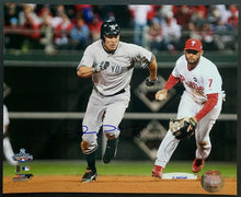 Load image into Gallery viewer, 2009 Signed MLB World Series Photo New York Yankees Johnny Damon Autographed