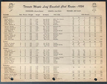 Load image into Gallery viewer, Spring 1956 Toronto Maple Leaf Baseball Club Newsletter International League