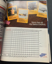 Load image into Gallery viewer, 1986 World Series Site Program New York Mets Boston Red Sox MLB Baseball VTG